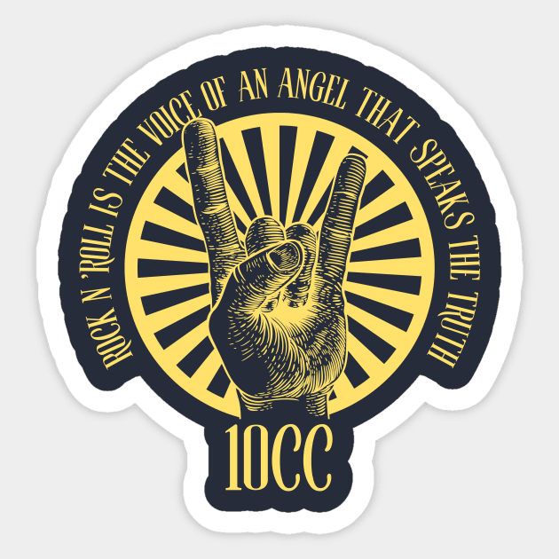 10cc Sticker by aliencok